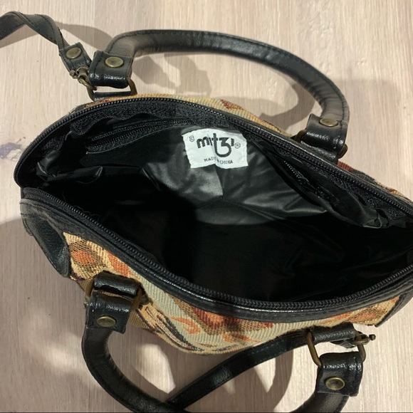 Boho Tapestry Mini Purse with Optional Crossbody Strap - Picture 4 of 5